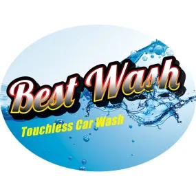 Best Wash- 12"w x 8"h Die-Cut Sign Panel