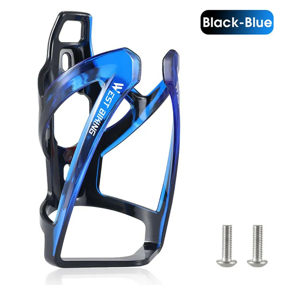 Bicycle Water Bottle Cage Multi-color Gradient Road Mountain Bike Water Bottle Cage Cycling Water Cup Holder Bike Accessories