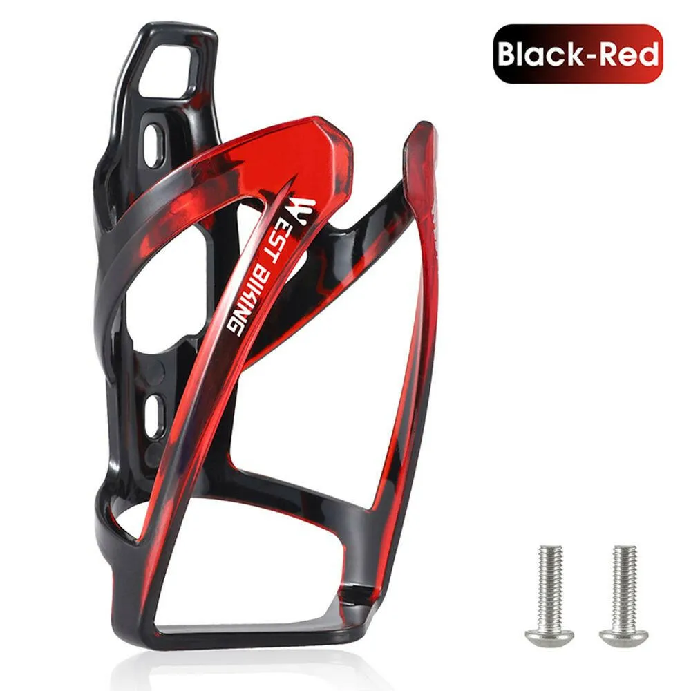 Bicycle Water Bottle Cage Multi-color Gradient Road Mountain Bike Water Bottle Cage Cycling Water Cup Holder Bike Accessories