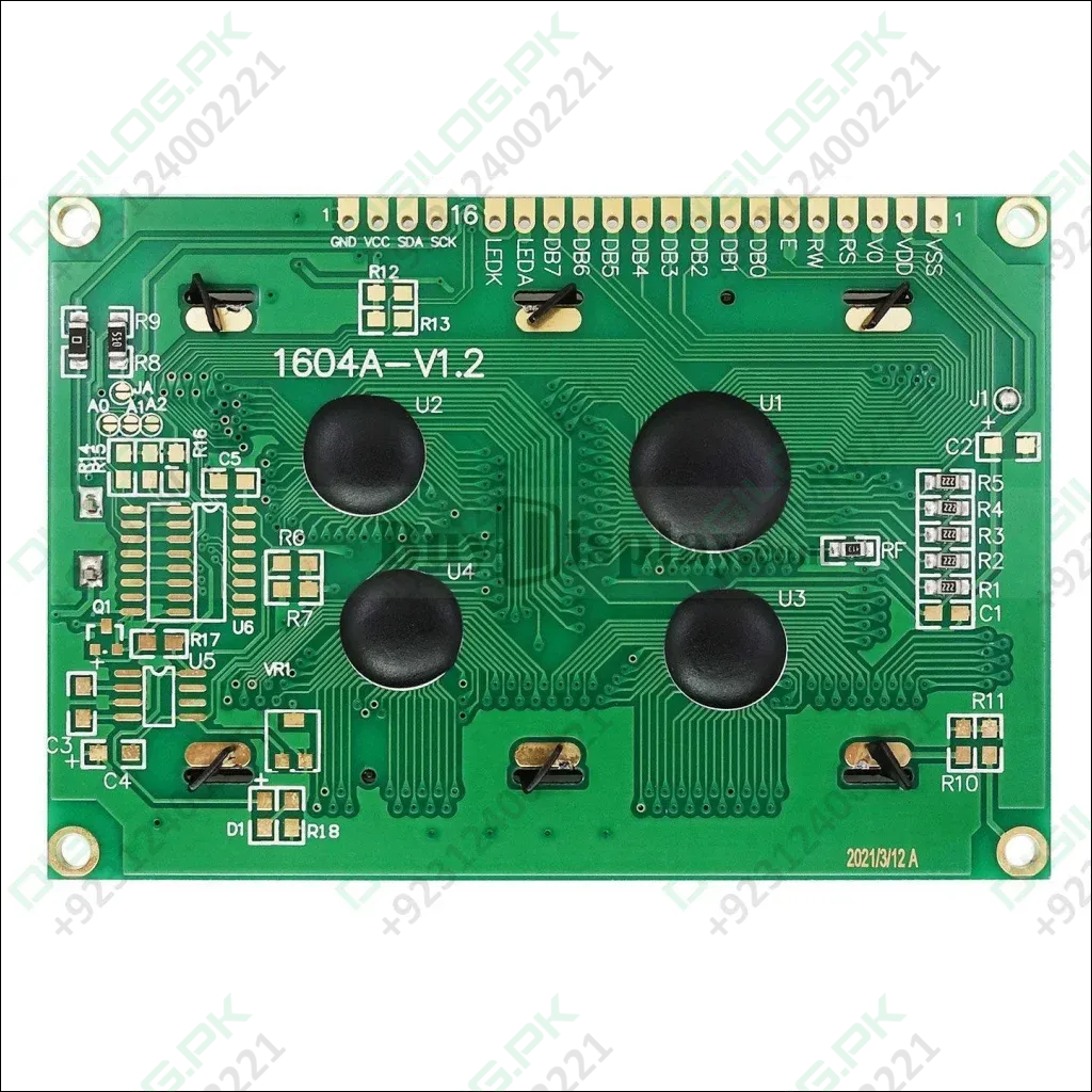 Blue Color 1604a Lcd 16x4 Lcd Display 1604 Lcd Display