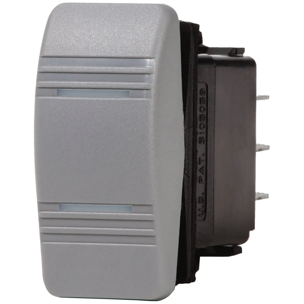 Blue Sea Gray DPDT Contura III Switch