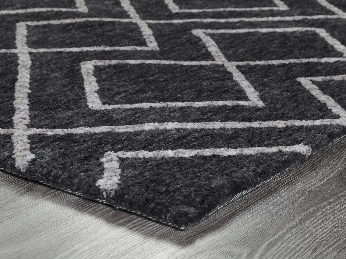 Bryant Graphite Shag Rug 2'x3'