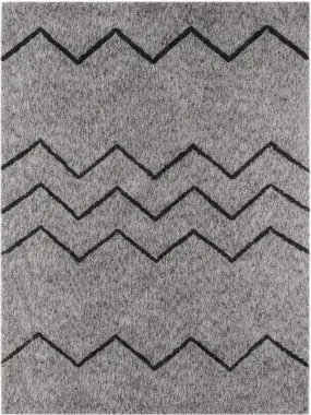 Bryant Oyster Gray Shag Rug 3'x5'