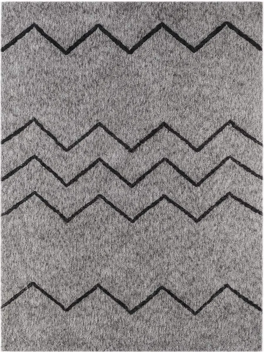 Bryant Oyster Gray Shag Rug 3'x5'