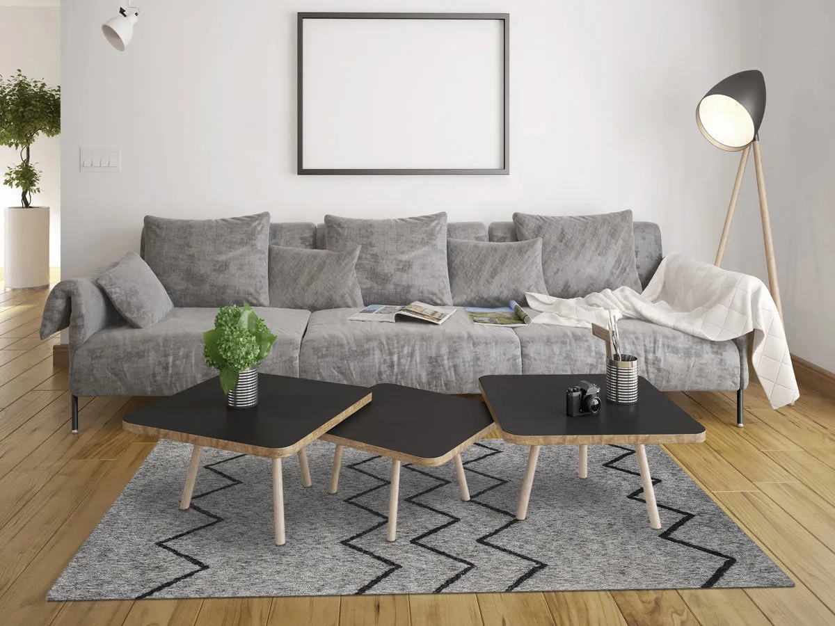 Bryant Oyster Gray Shag Rug 3'x5'