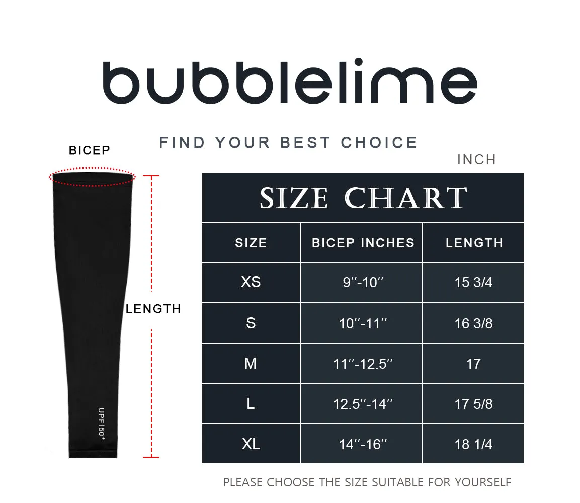 BUBBLELIME 82N/18S Sports Arm Sleeve_Biking