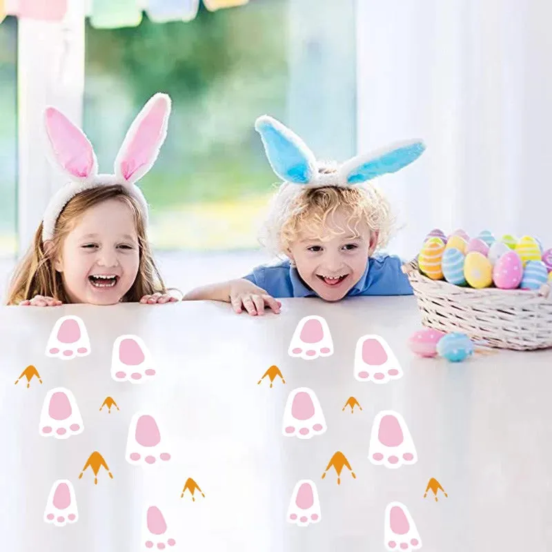 Bunny Footprints Sticker