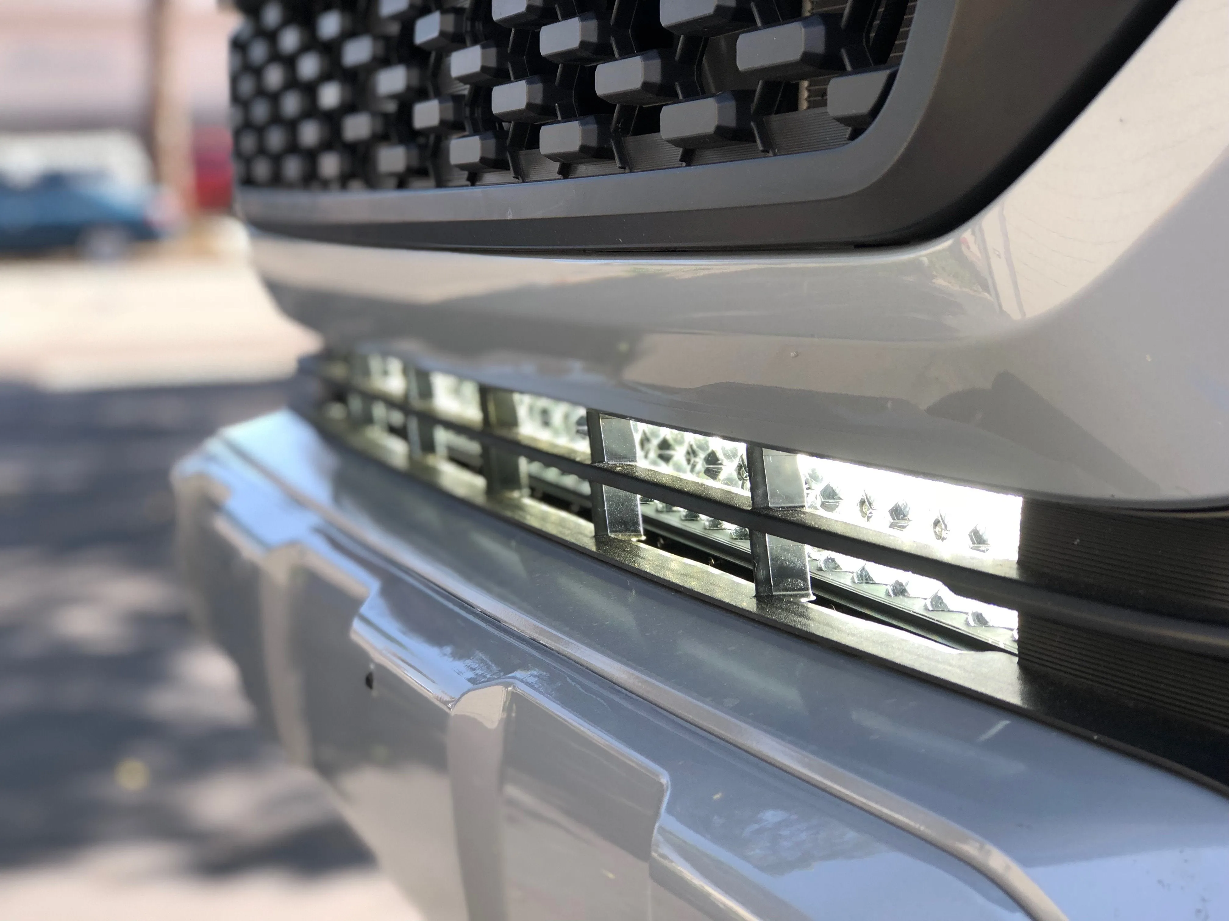Cali Raised 2016-2023 Toyota Tacoma 32" Light Bar Lower Bumper Hidden Brackets