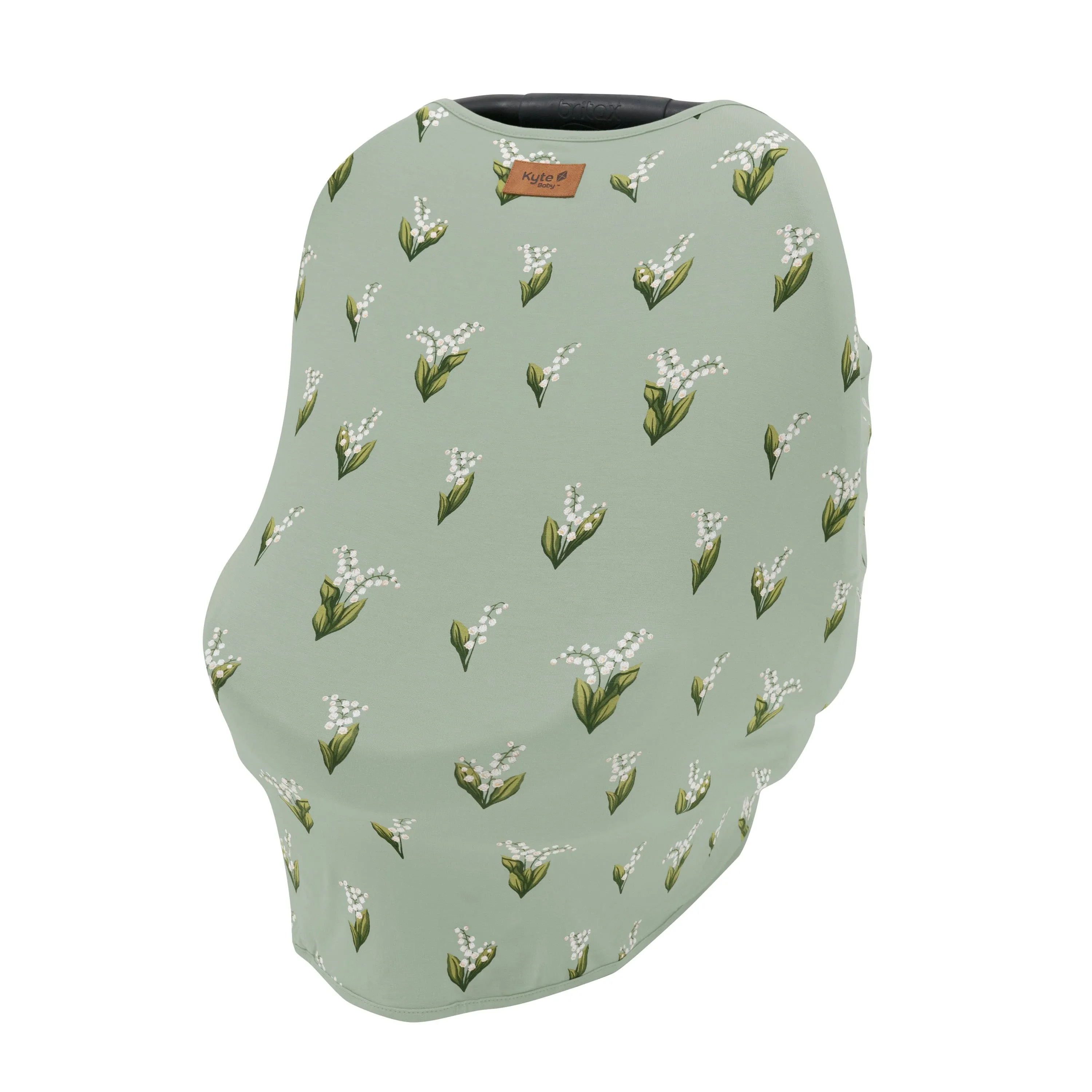 Car Seat Cover in Thyme Lily