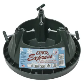 Cinco C-152E Express 8 Instant-Up Christmas Tree Stand for Up to 8', Small