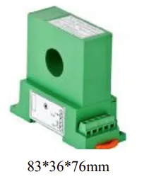 DC-0-10-420B-1.0, Hall Effect DC Current Transducer, 0-10 Amp DC, 4-20mA Bipolar output, 24VDC supply