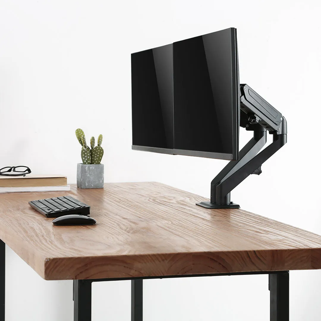 Desky Dual Gas Eco Monitor Arm