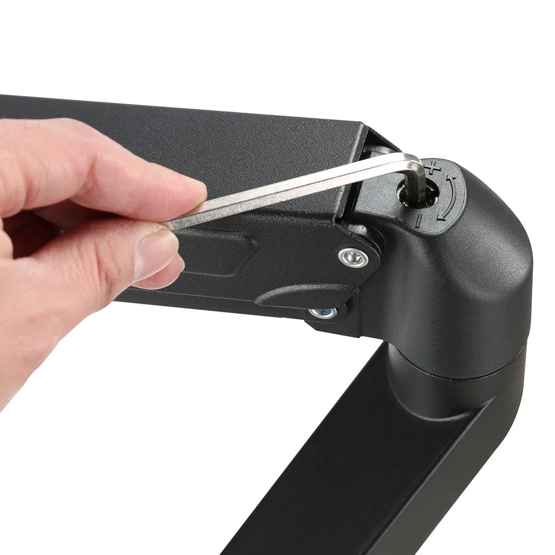 Desky Dual Gas Eco Monitor Arm