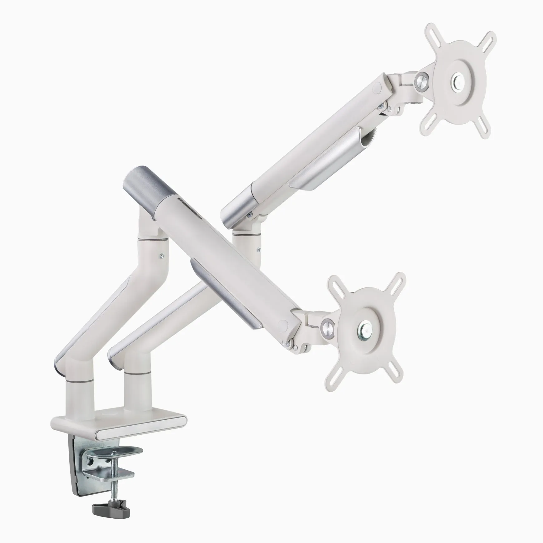 Desky Dual Slim Aluminium Monitor Arm