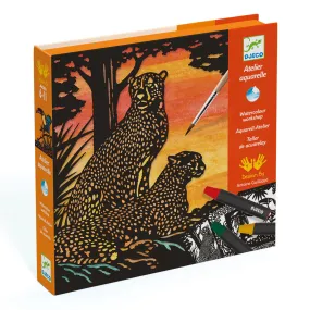 Djeco Backlight Watercolour Workshop Art Kit
