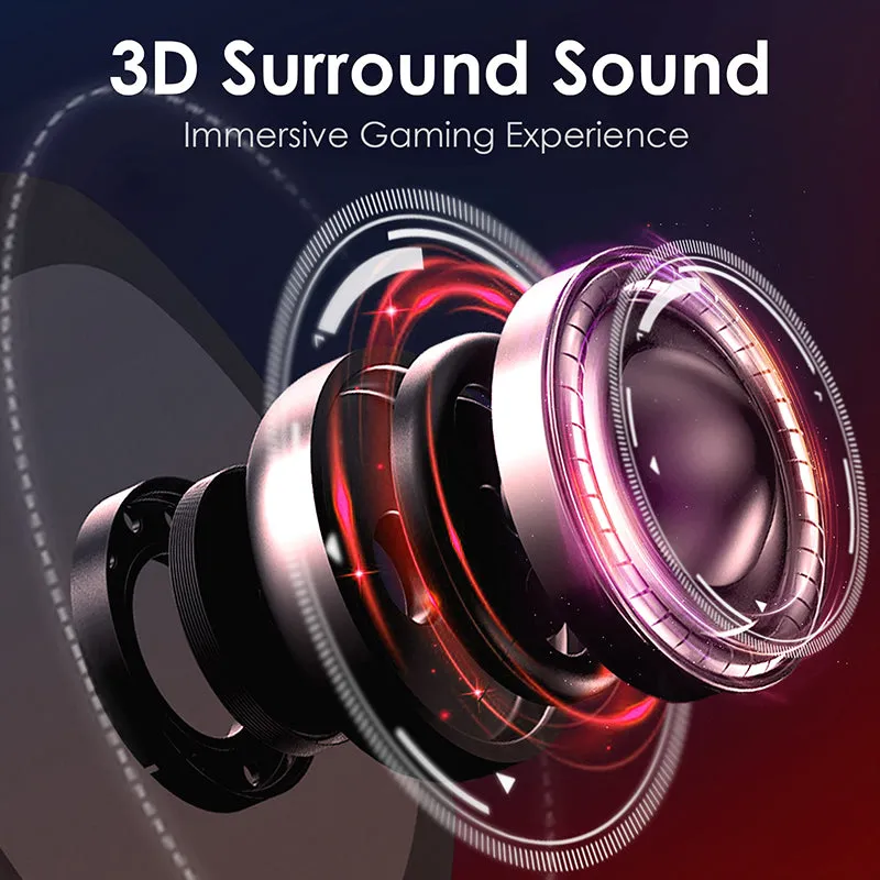 EasySMX® V02W Gaming Headset with Microphone and RGB
