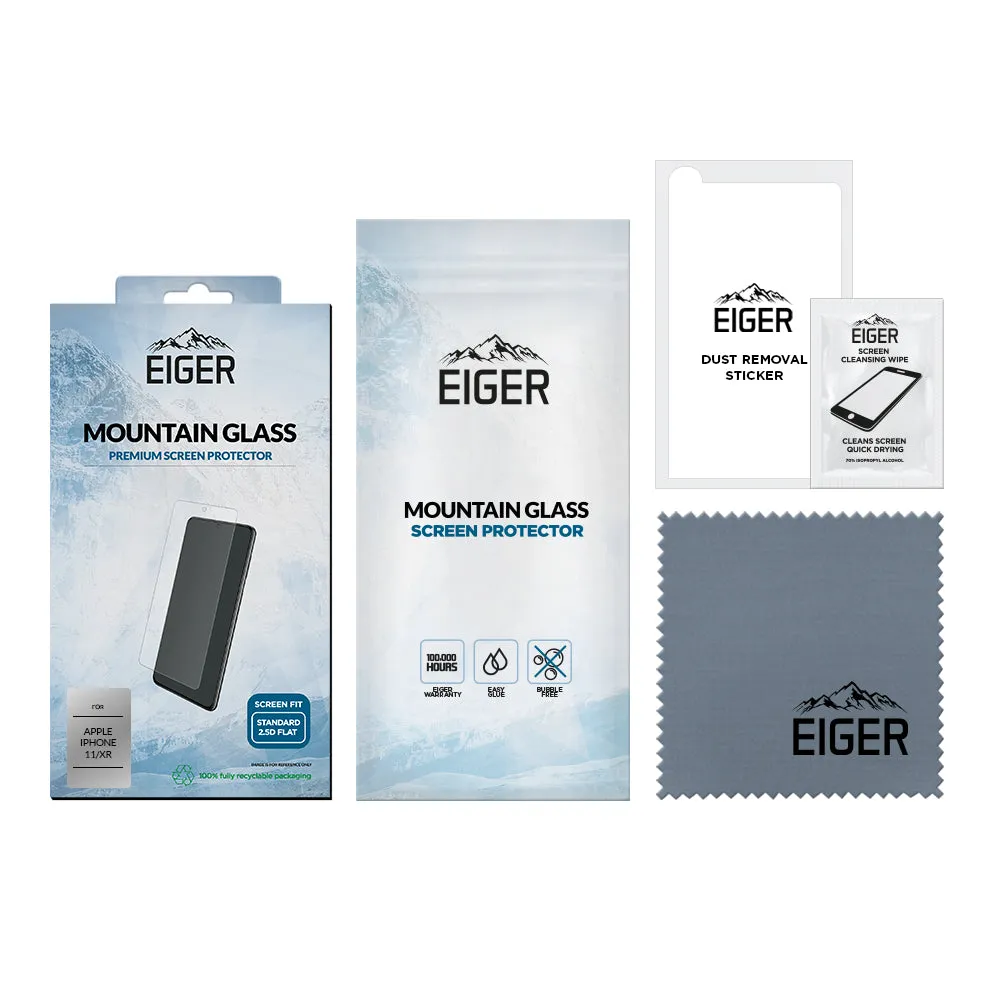 Eiger Mountain Glass 2.5D Screen Protector for Apple iPhone 11 / XR