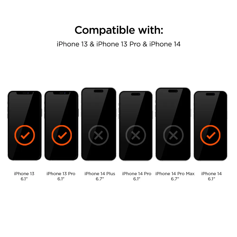 Eiger Mountain Glass  3D Anti-Microbial Screen Protector for Apple iPhone 13 / 13 Pro / 14