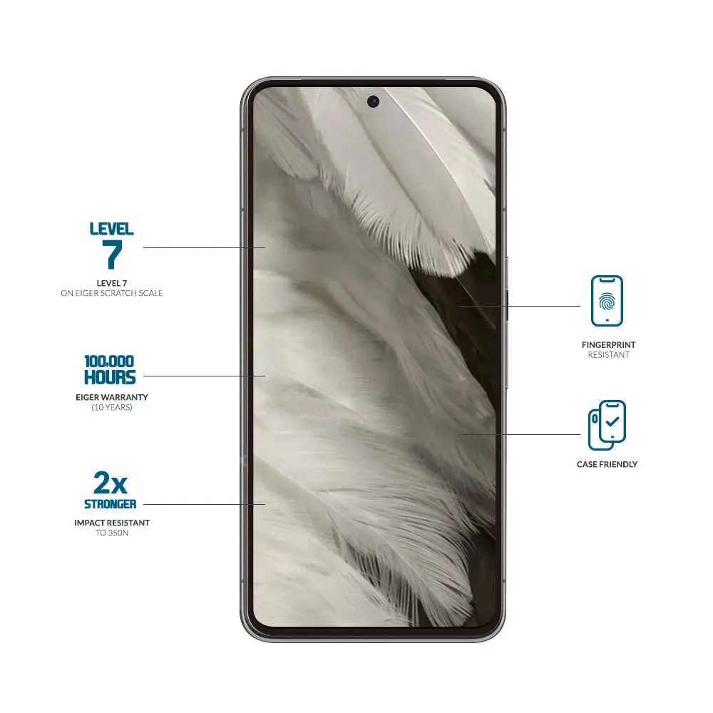 Eiger Mountain Glass CLEAR EDGE for Google Pixel 8