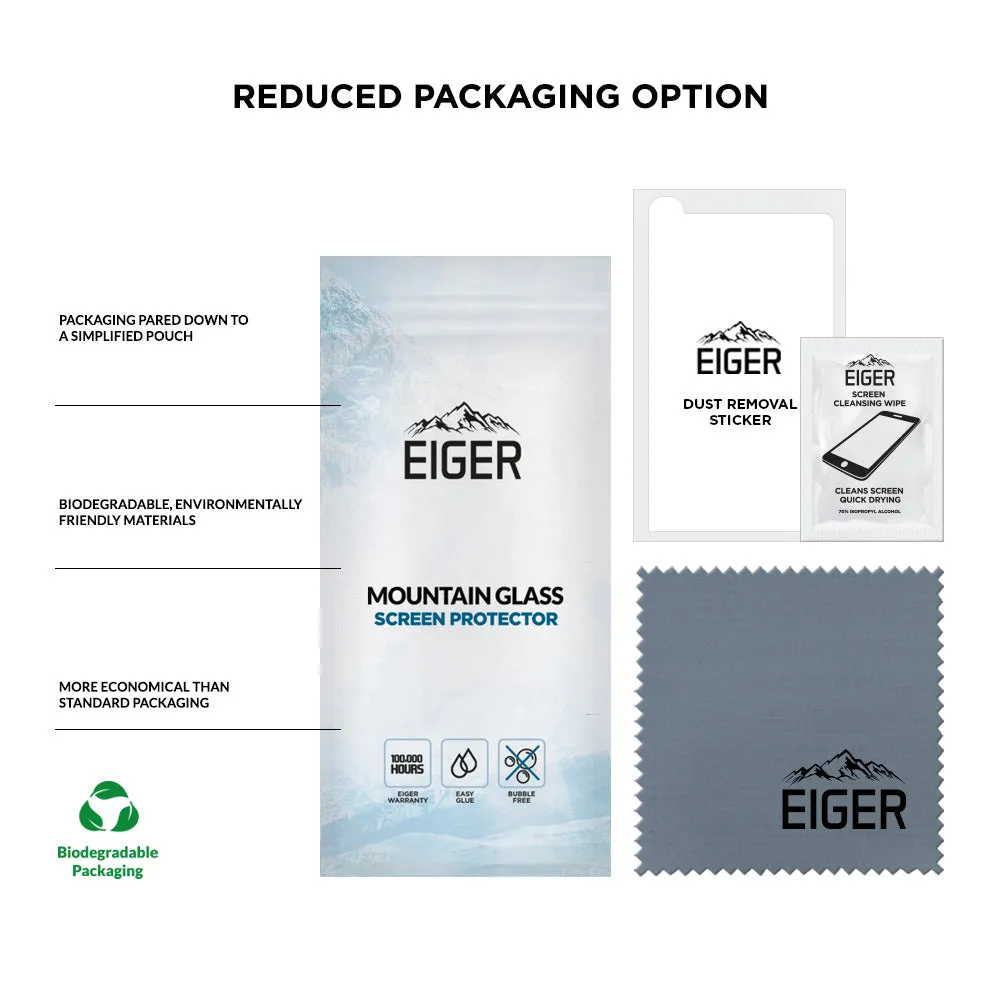 Eiger Mountain Glass CLEAR EDGE Screen Protector for iPhone 12 / 12 Pro