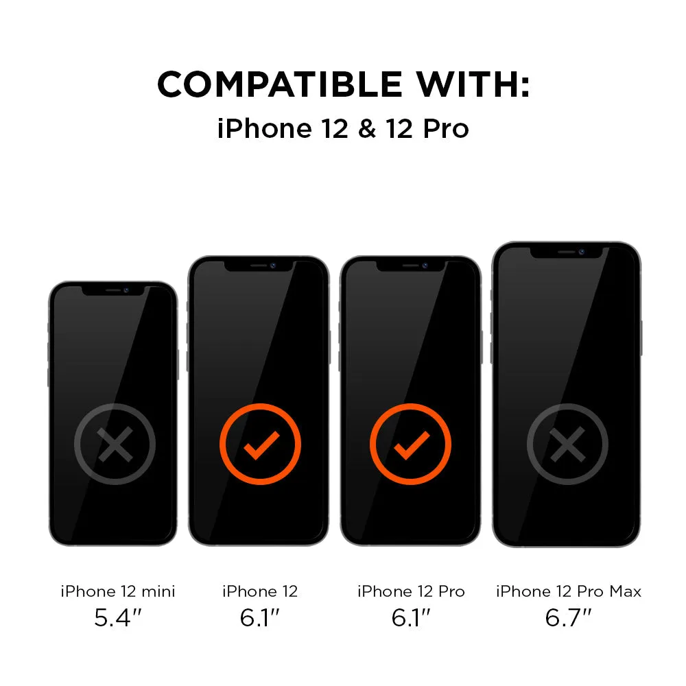 Eiger Mountain Glass CLEAR EDGE Screen Protector for iPhone 12 / 12 Pro