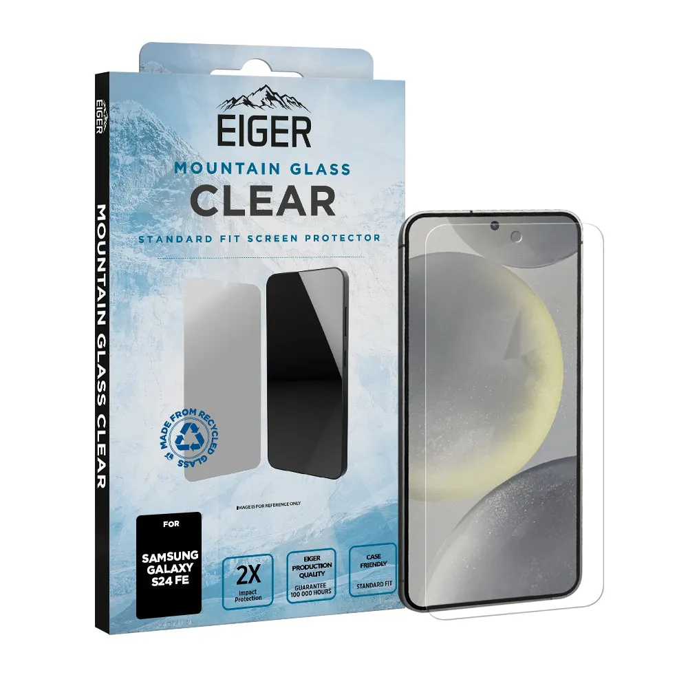 Eiger Mountain Glass CLEAR for Samsung S24 FE