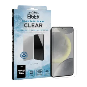 Eiger Mountain Glass CLEAR for Samsung S24 FE