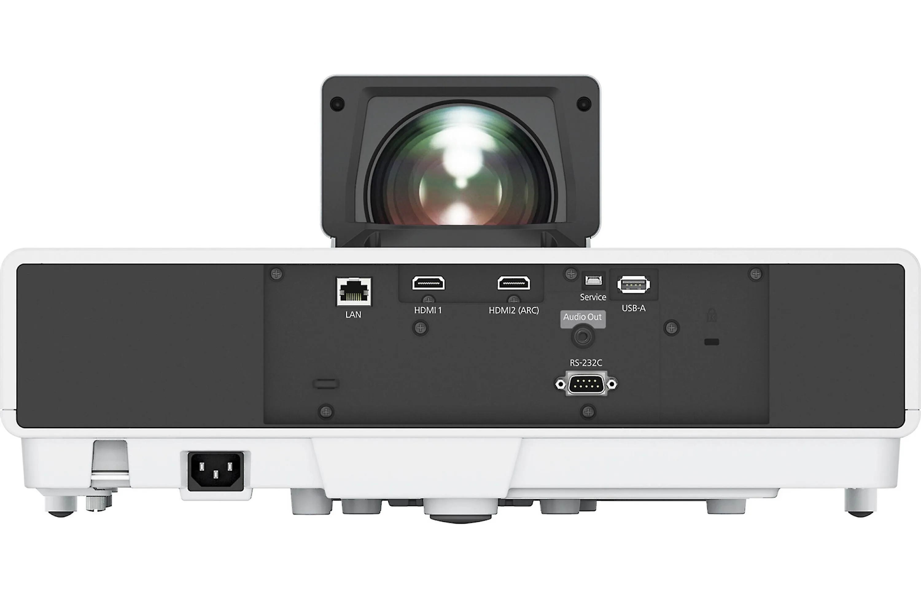 Epson 120" EpiqVision Ultra LS500 4K PRO-UHD Laser Projection TV White