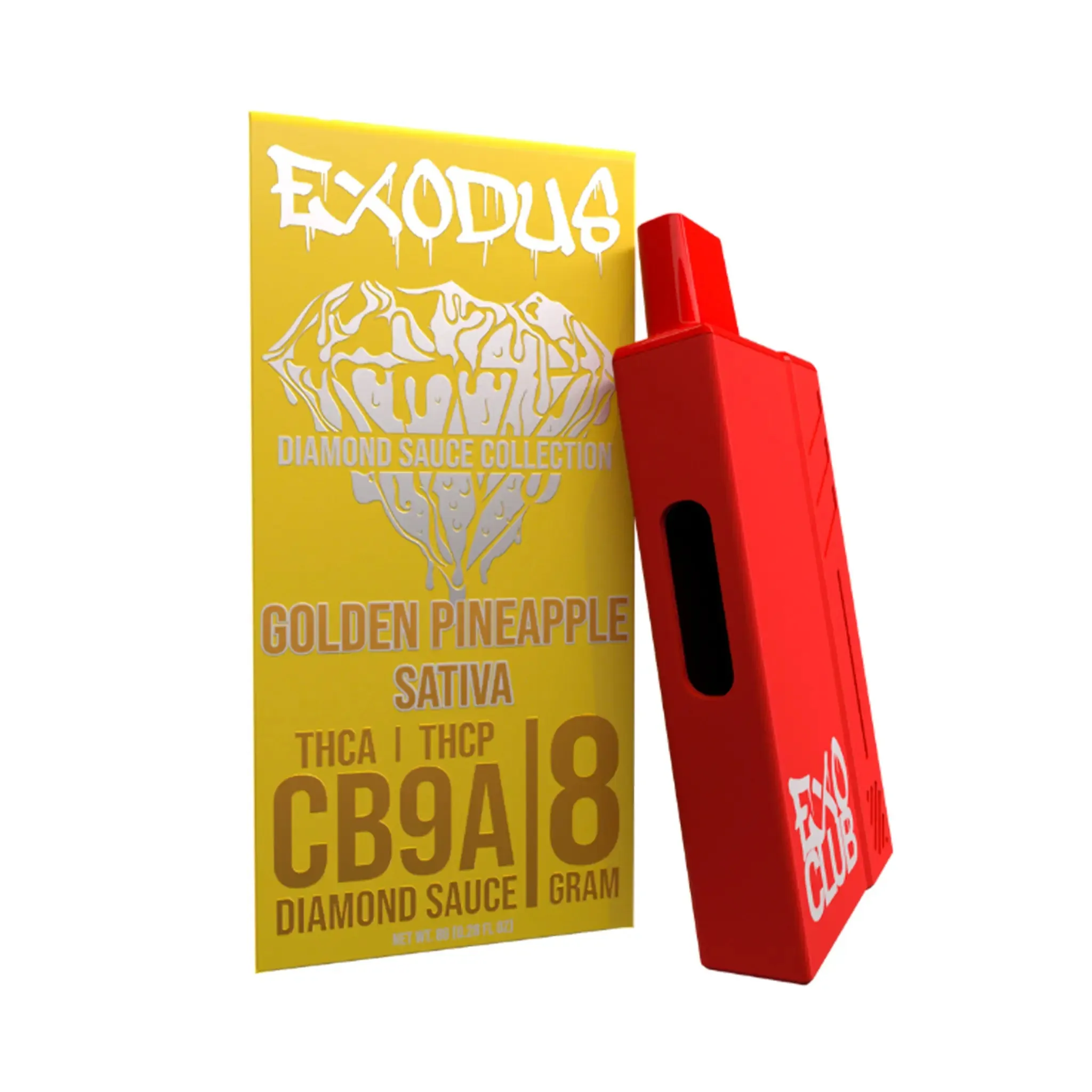 Exodus CB9A   THCA Disposable 8G