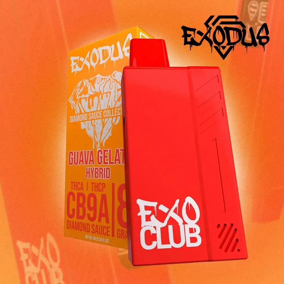 Exodus CB9A   THCA Disposable 8G