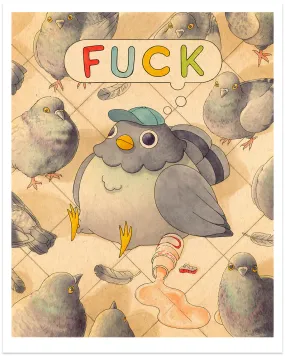 Felicia Chiao - "Alone In A Crowded Room" Print