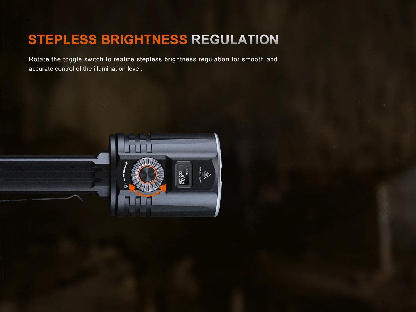 Fenix LR36R 10,000 Lumen LED and LEP Rechargeable Flashlight