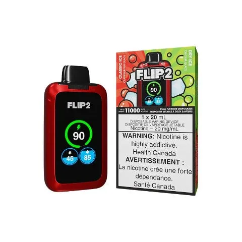 FLIP 2 BAR 11000 Disposable Vape - 11000 Puffs - 20mL