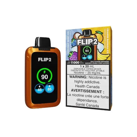 FLIP 2 BAR 11000 Disposable Vape - 11000 Puffs - 20mL