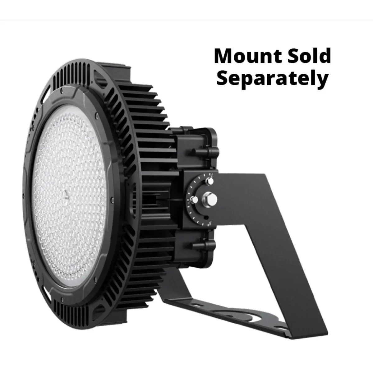 Flood Light and High Bay LED Light, 450 Watts, 77130 Lumens, 5000K, Black Finish, 120/277V