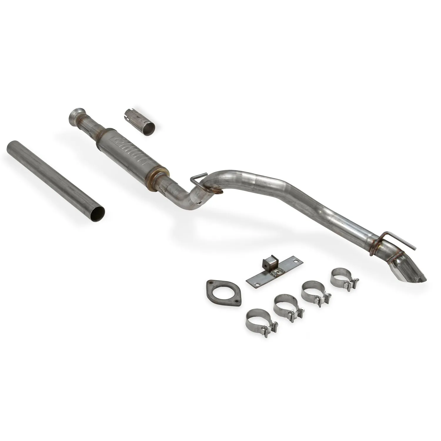 Flowmaster FlowFx Exhaust System - Cat-Back - 2-1/2" Diameter - Single Rear Exit - 4-3/4" Polished Tip - Stainless