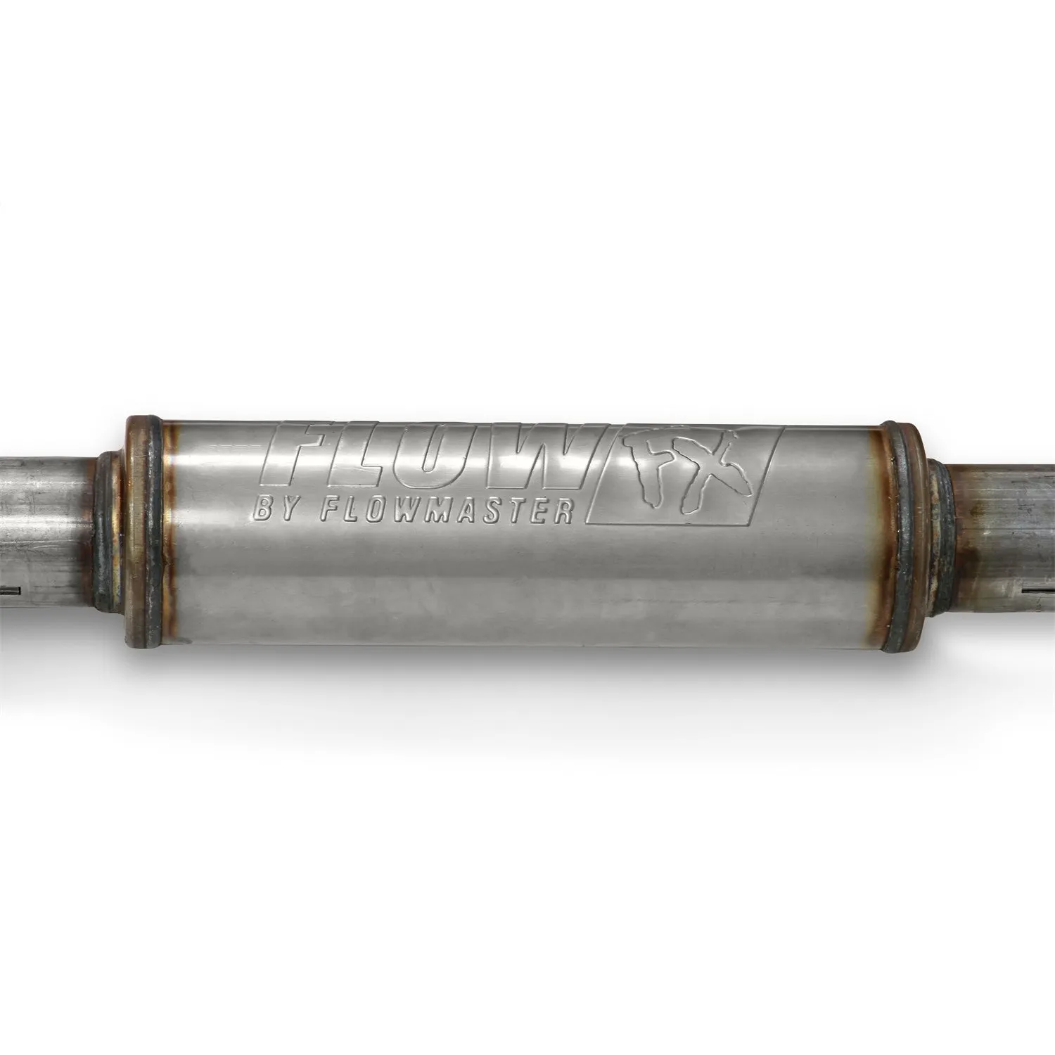 Flowmaster FlowFx Exhaust System - Cat-Back - 2-1/2" Diameter - Single Rear Exit - 4-3/4" Polished Tip - Stainless