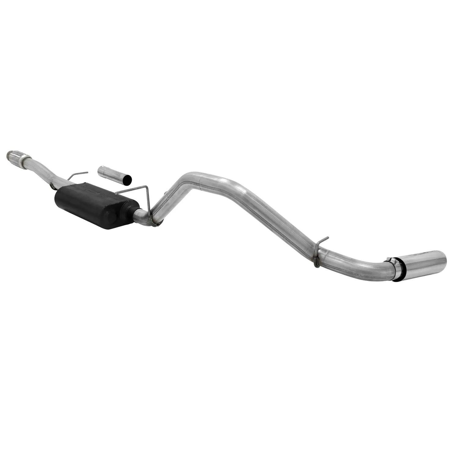 Flowmaster Force II Cat-Back Exhaust System - 3 in Tailpipe - 4 in Tip - GM Fullsize Truck 2014-19