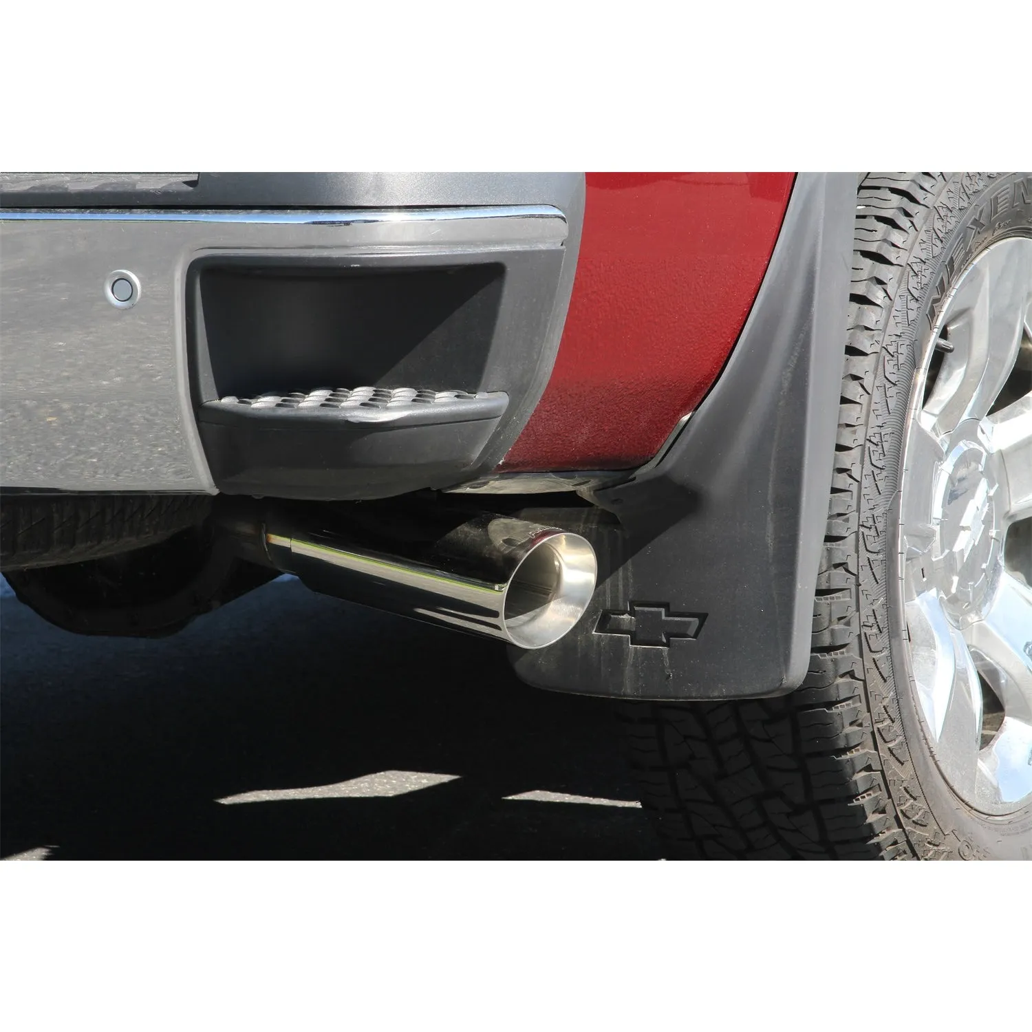Flowmaster Force II Cat-Back Exhaust System - 3 in Tailpipe - 4 in Tip - GM Fullsize Truck 2014-19