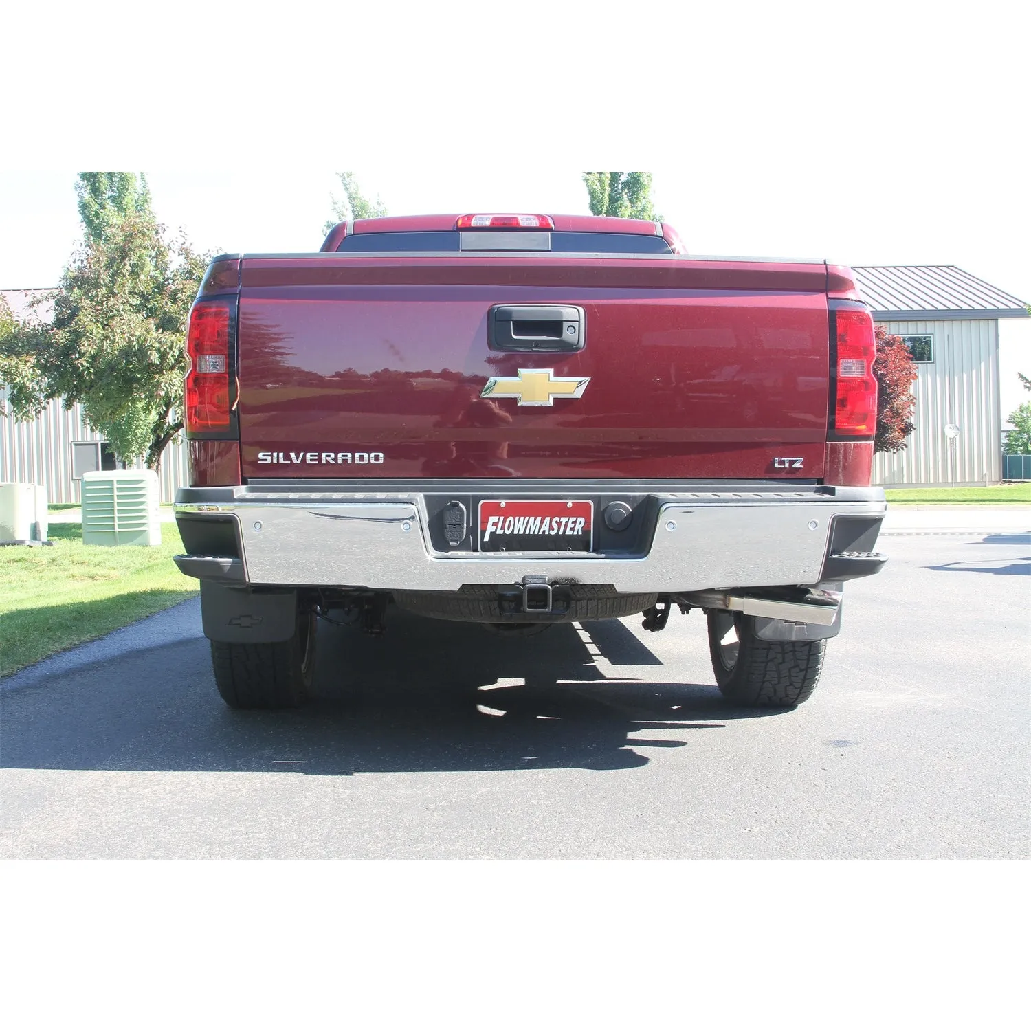 Flowmaster Force II Cat-Back Exhaust System - 3 in Tailpipe - 4 in Tip - GM Fullsize Truck 2014-19