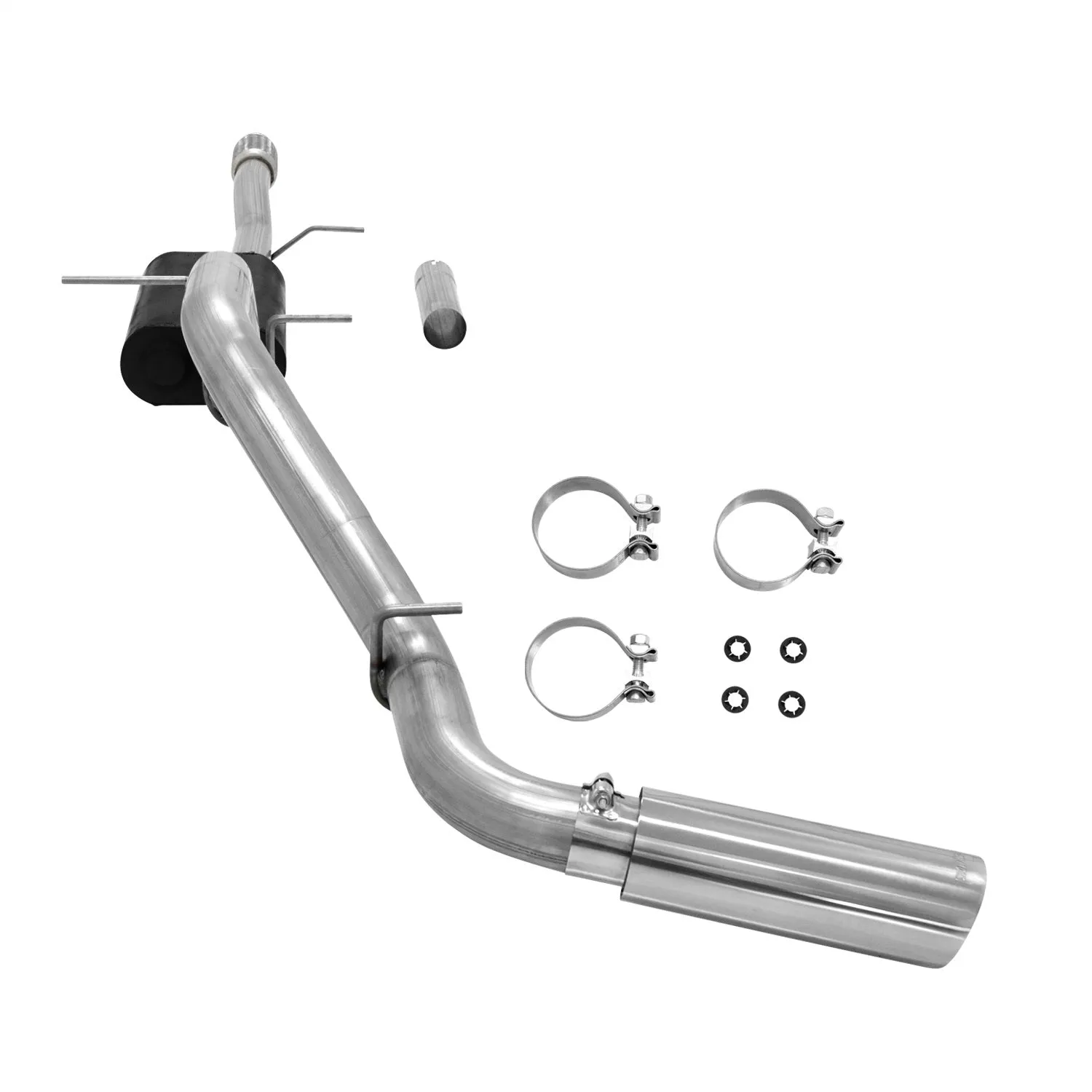 Flowmaster Force II Cat-Back Exhaust System - 3 in Tailpipe - 4 in Tip - GM Fullsize Truck 2014-19