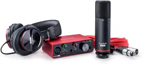 Focusrite Scarlett Solo Studio 3rd Gen Recording Bundle