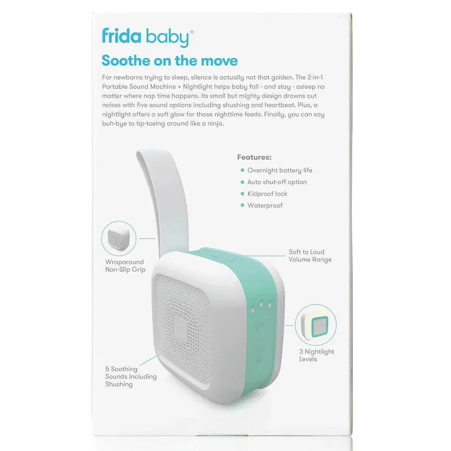 Frida Baby - 2-in-1 Portable Sound Machine   Nightlight - USB Type C