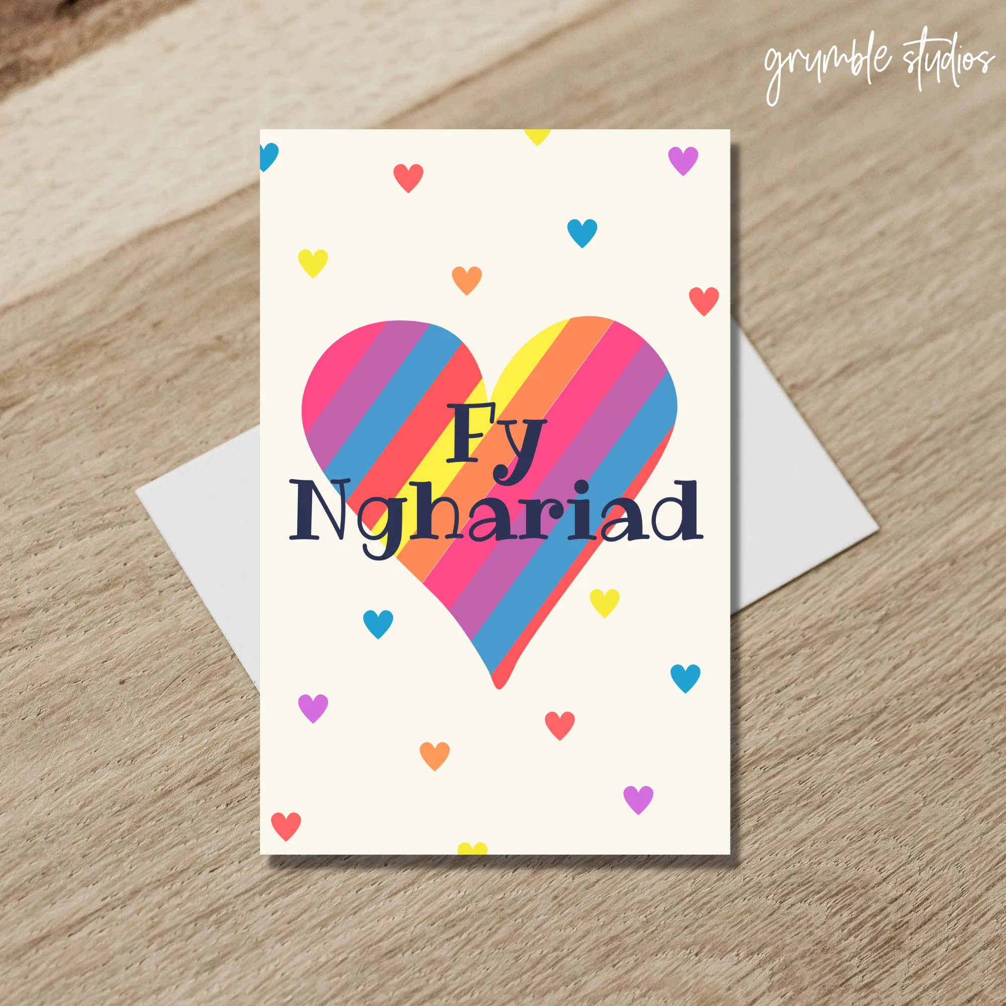 Fy Nghariad Welsh Card