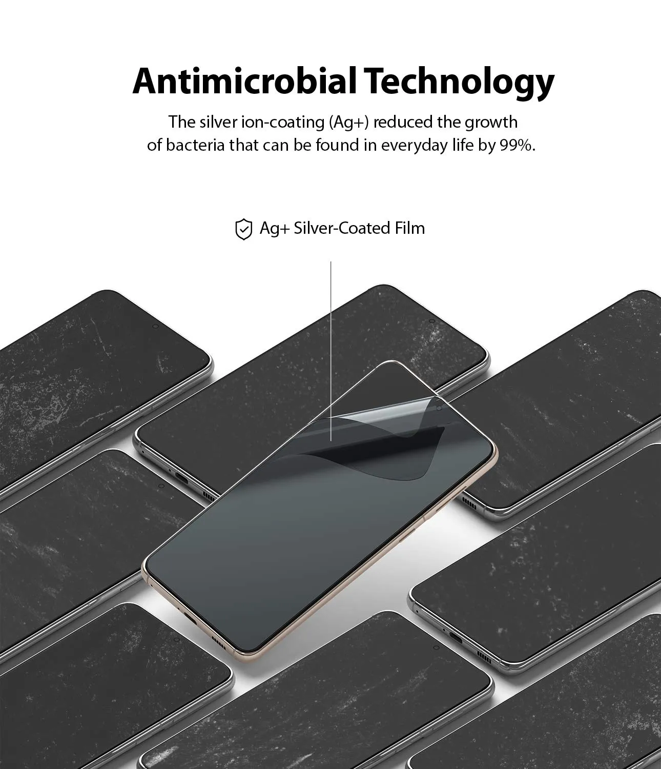 Galaxy S21 Screen Protector Film | EASY FLEX FILM - 2 Pack