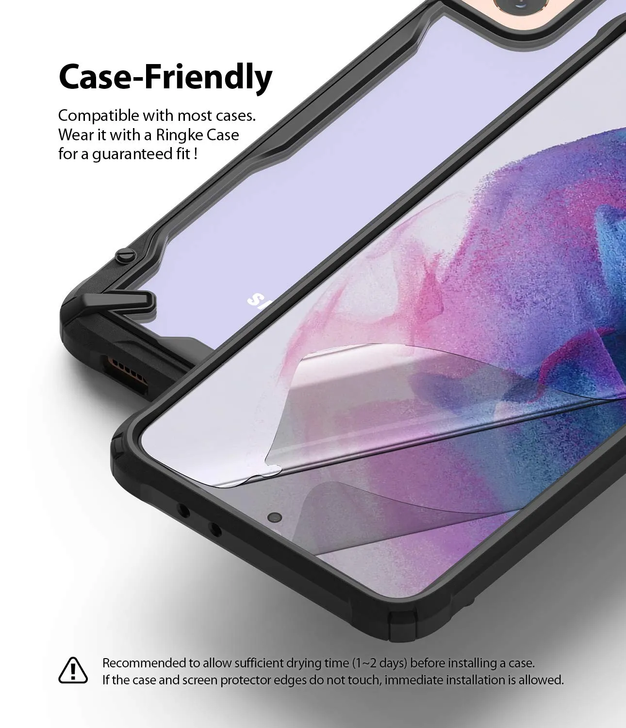 Galaxy S21 Screen Protector Film | EASY FLEX FILM - 2 Pack