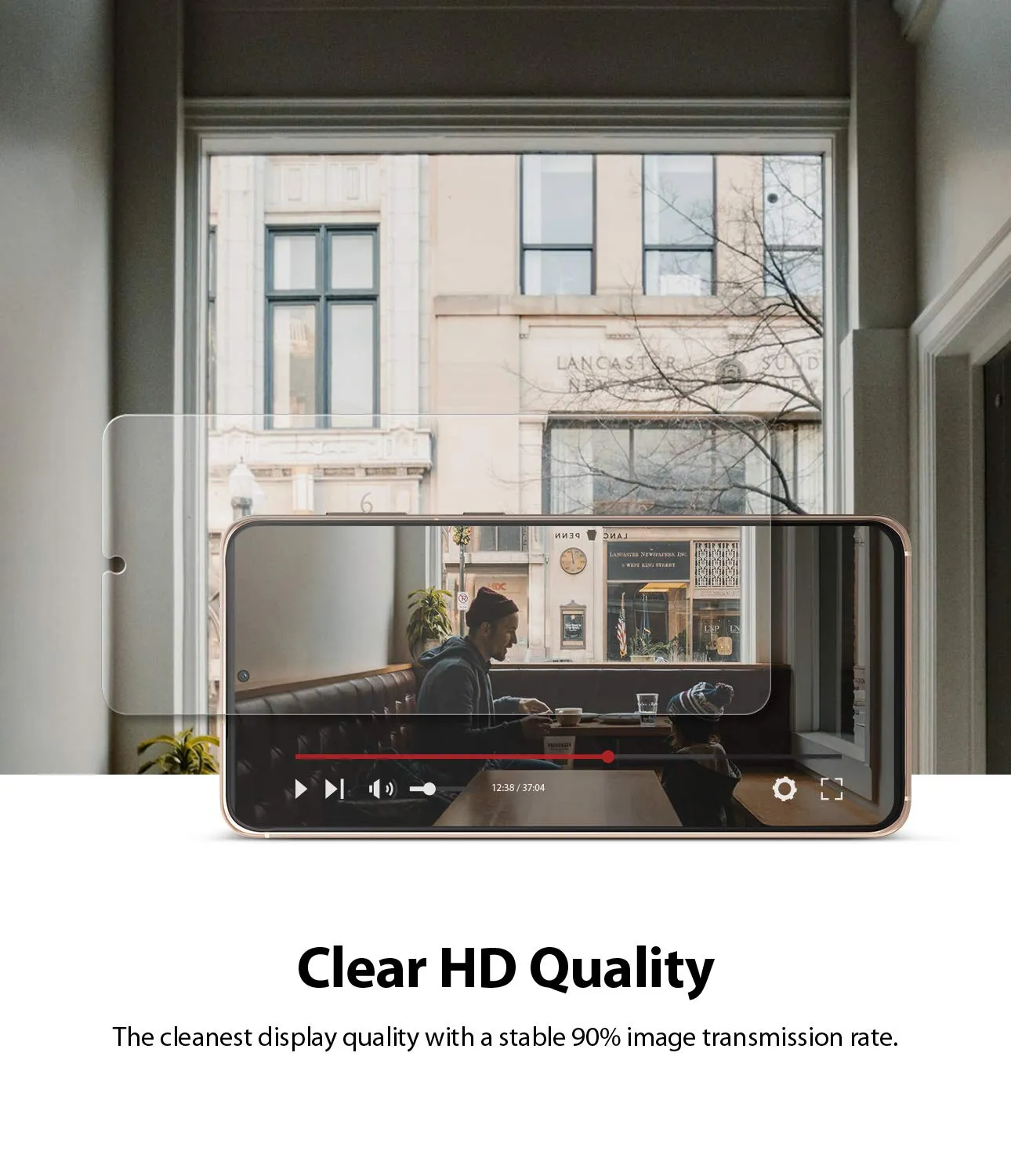 Galaxy S21 Screen Protector Film | EASY FLEX FILM - 2 Pack