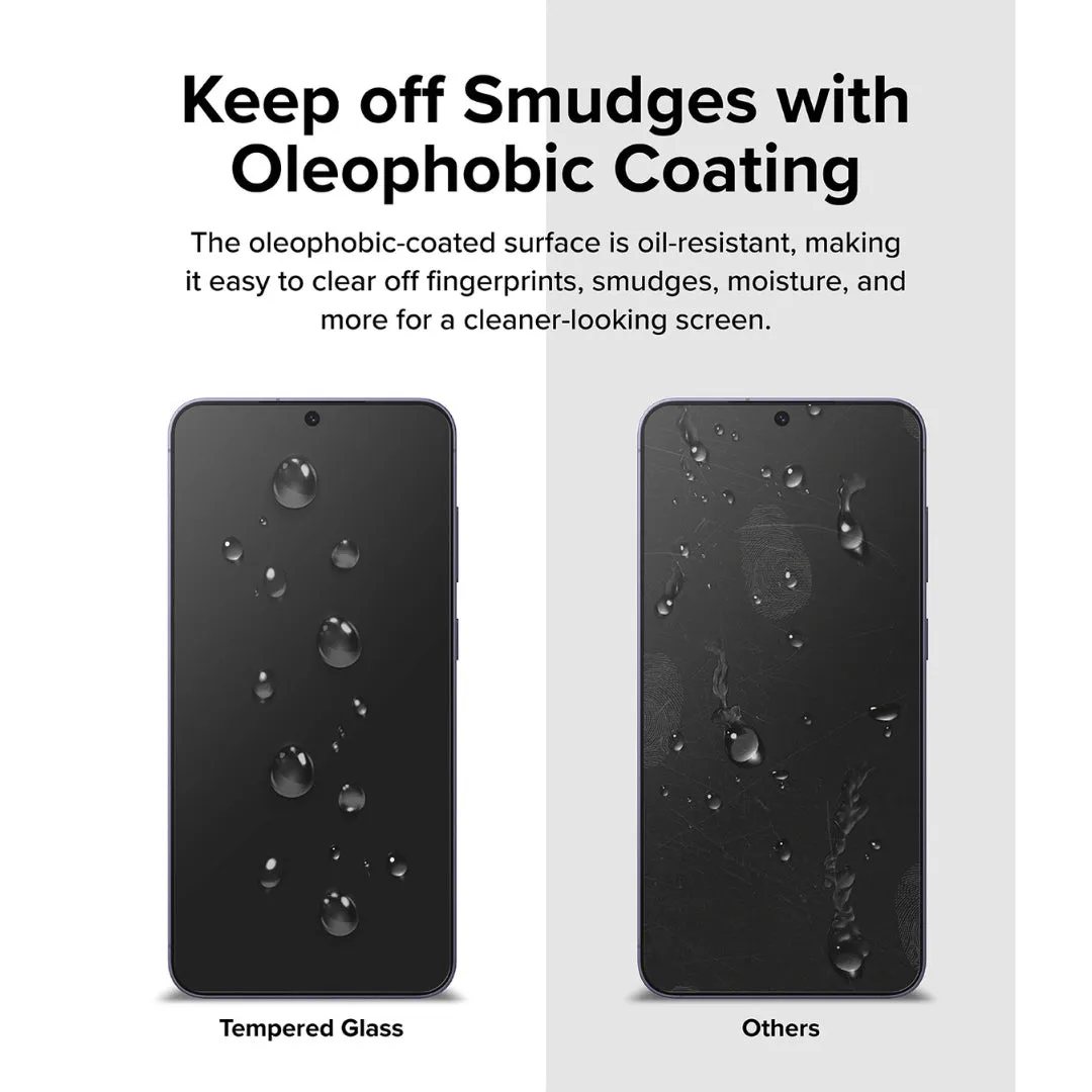 Galaxy S24 Plus Screen Protector Easy Slide Tempered Glass (2 Pack)