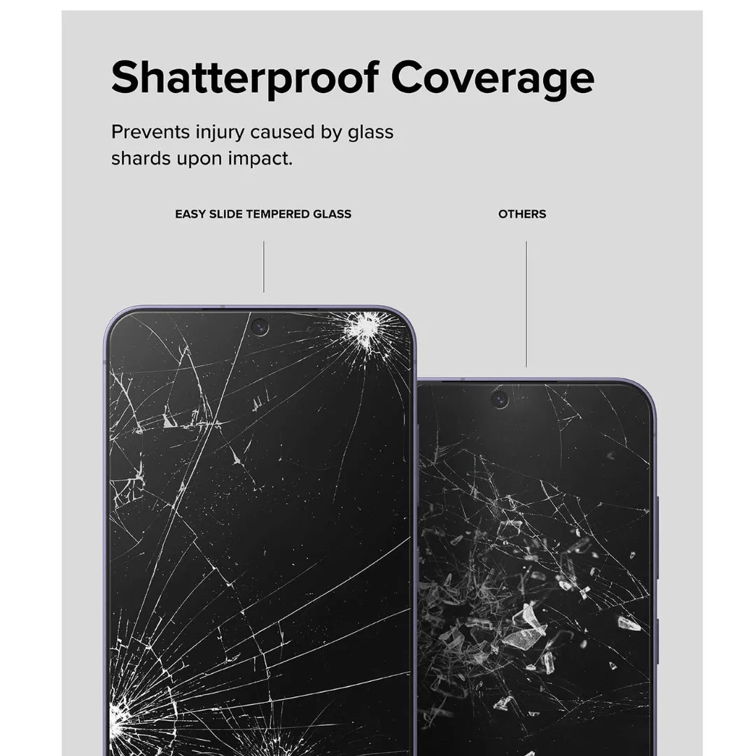 Galaxy S24 Plus Screen Protector Easy Slide Tempered Glass (2 Pack)