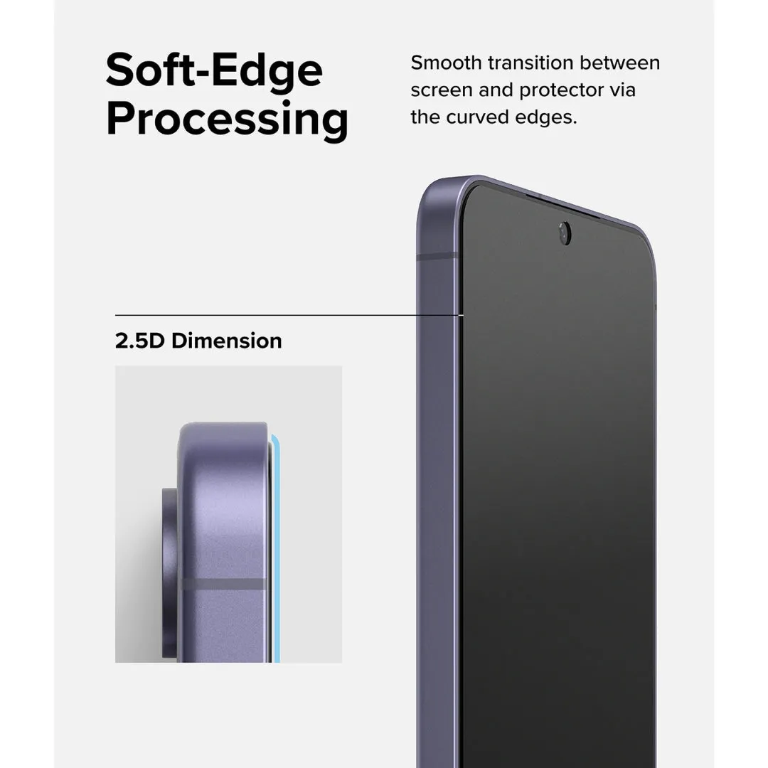 Galaxy S24 Plus Screen Protector Easy Slide Tempered Glass (2 Pack)